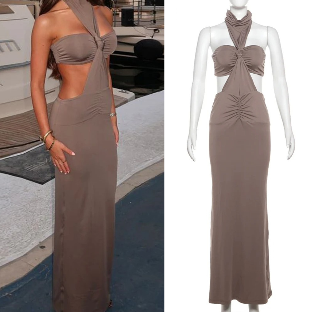 vestido , vestidocolado , vestidonude ,vestidocinza