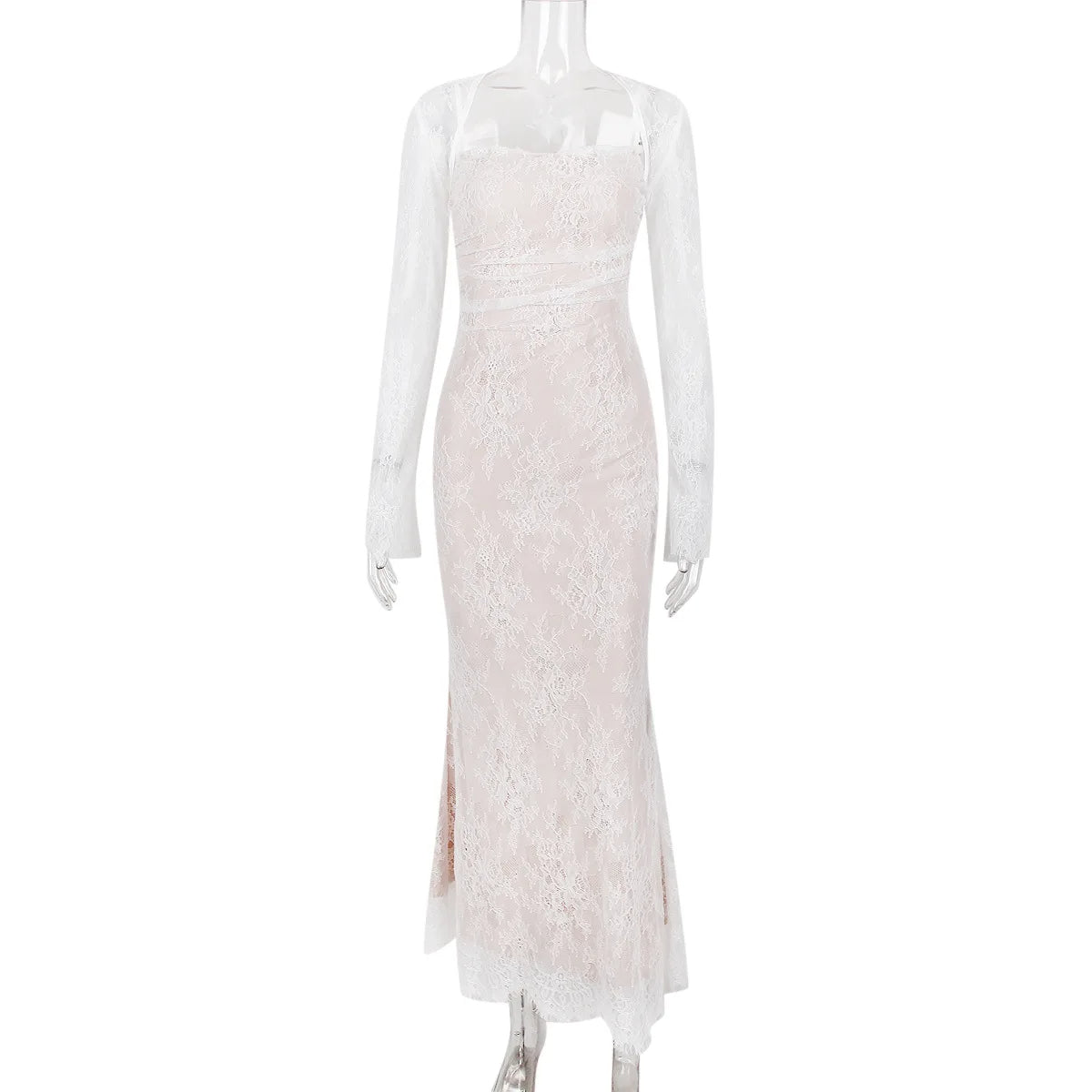 vestido , vestidolongo,vestidolongorenda, vestidolongoinvernorenda
