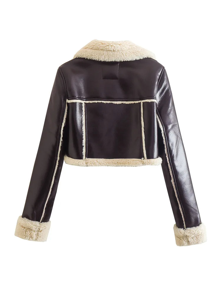 casaco , casacofeminino , casacocouroecologico , casadocourofake , casacofemininapelucia
