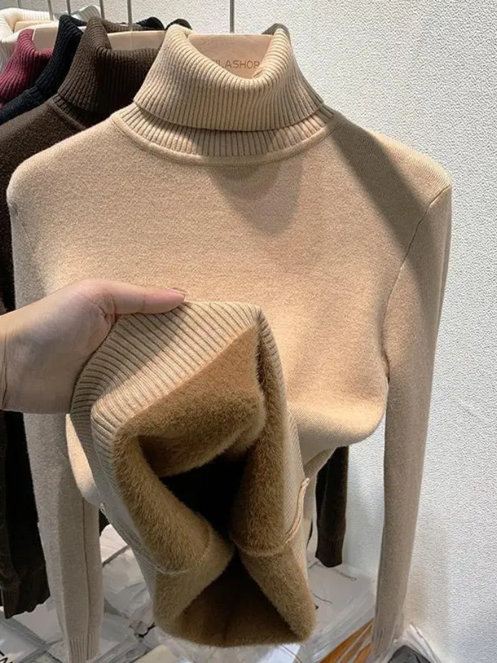 Blusa Gola Alta Térmica Feminina