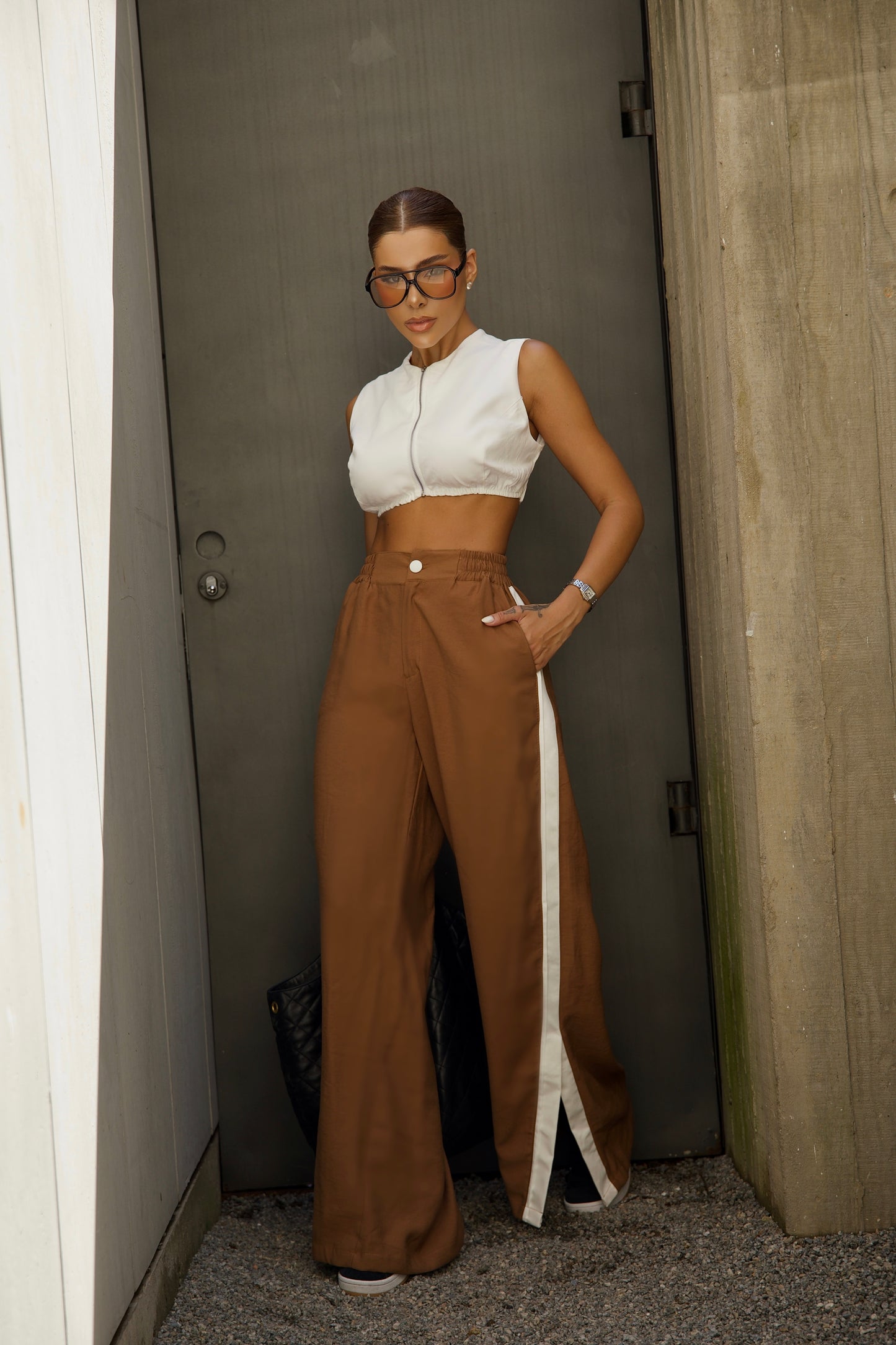 Conjunto Cropped e Calça Florença - Sale