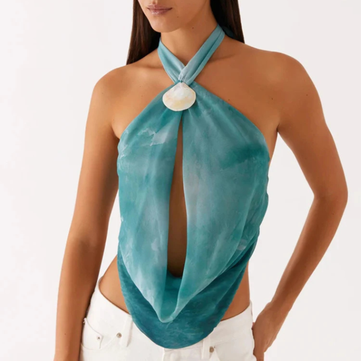 blusa , blusaazul , blusaconcha , blusafemininapraia
