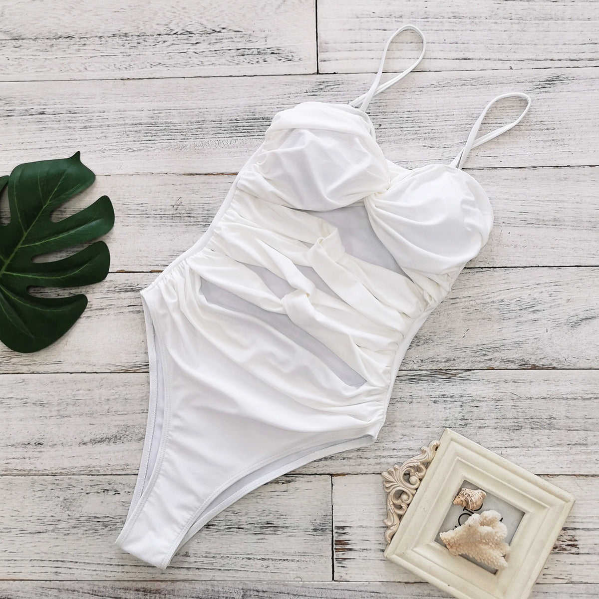 Maiô Branco Lanikai Beach - Sale