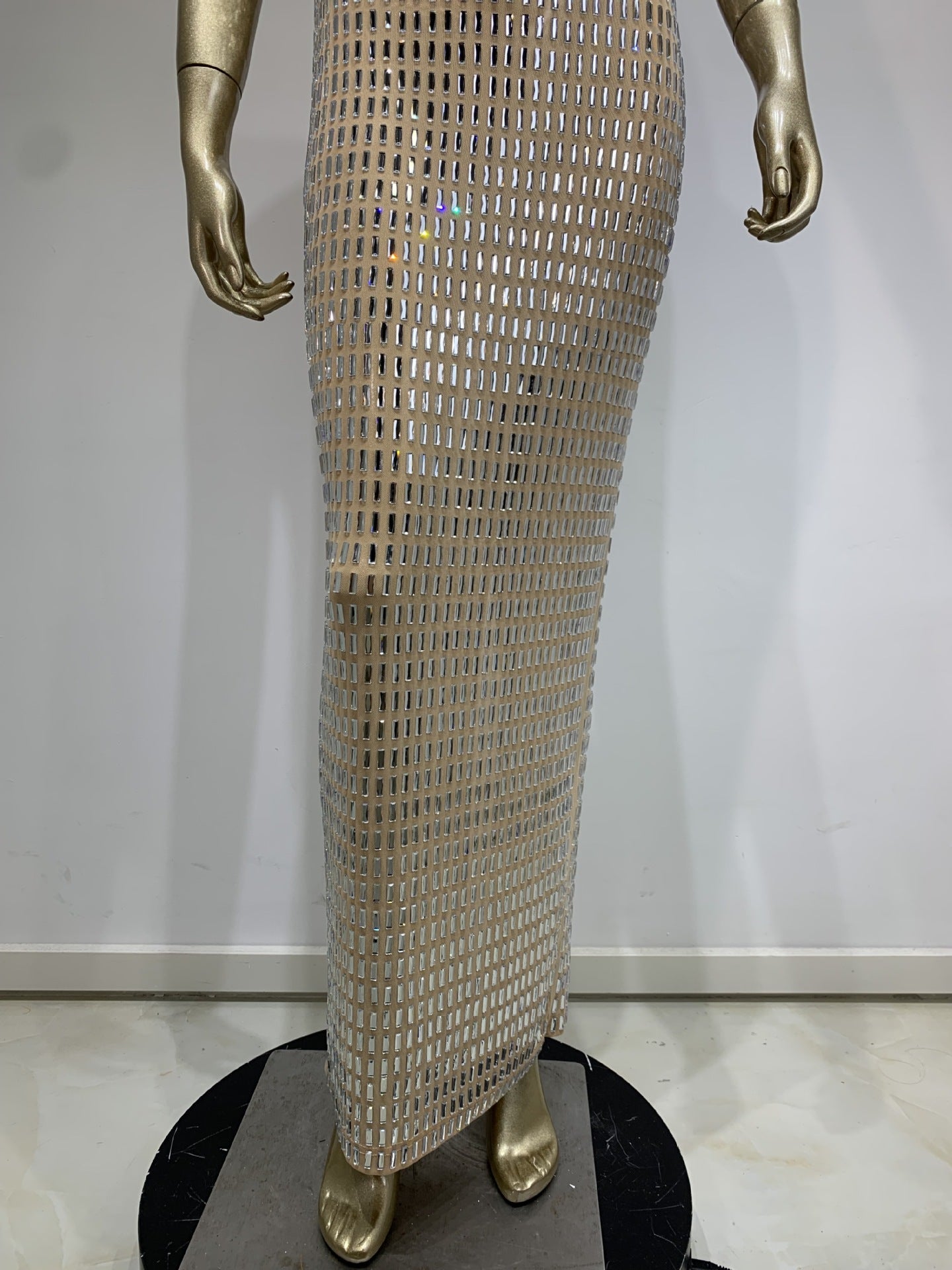 Vestido Longo Paete Good Girl