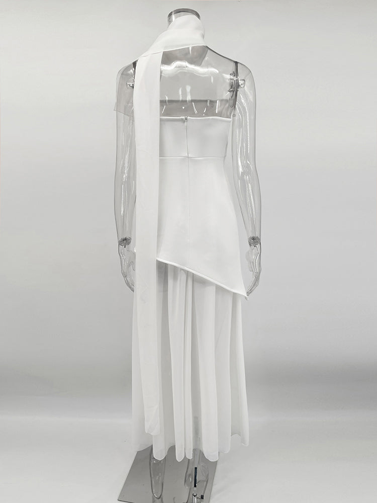Vestido Longo Tule