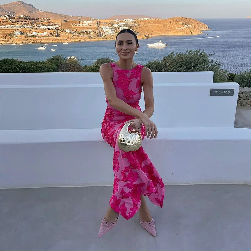 vestido ,vestidorosa , vestidomidi ,vestidomidirosa , vestidorosamidi ,vestido floral