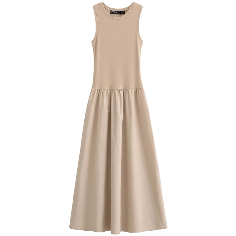 Vestido Preto Midi Minimalista