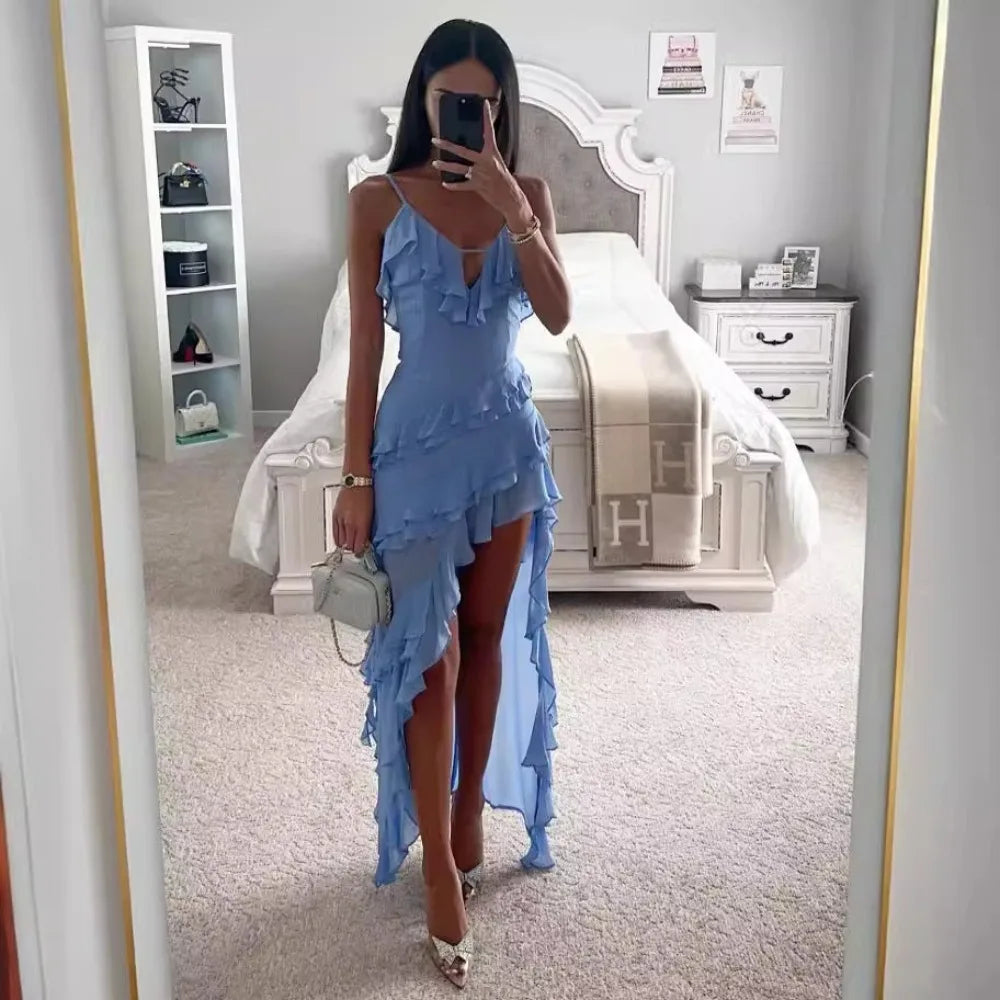 vestido , vestidoazul , vestidolongo , vestidolongobabado
