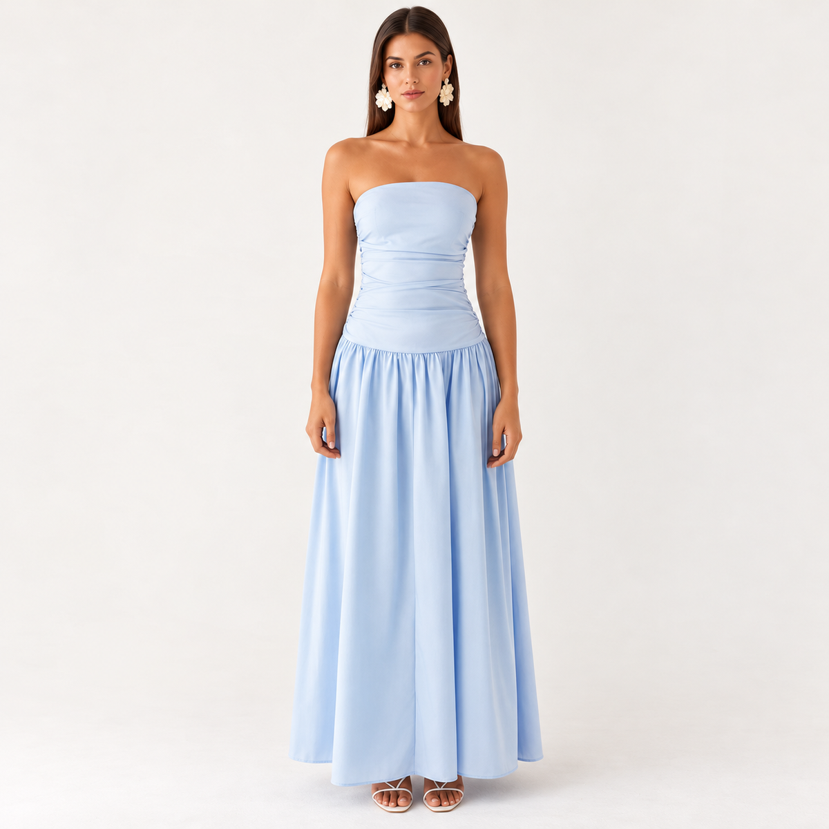 Vestido Longo Tomara que Caia - Outono Inverno l CAROL ESPAÇO FASHION