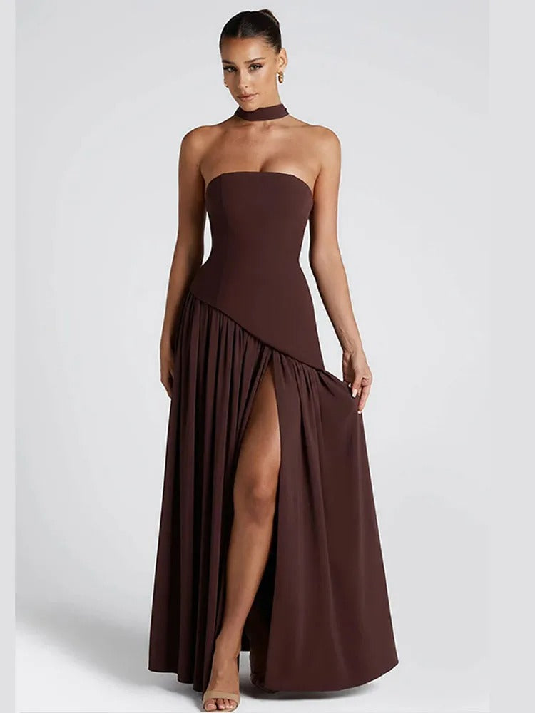 Vestido Longo Tule Yris