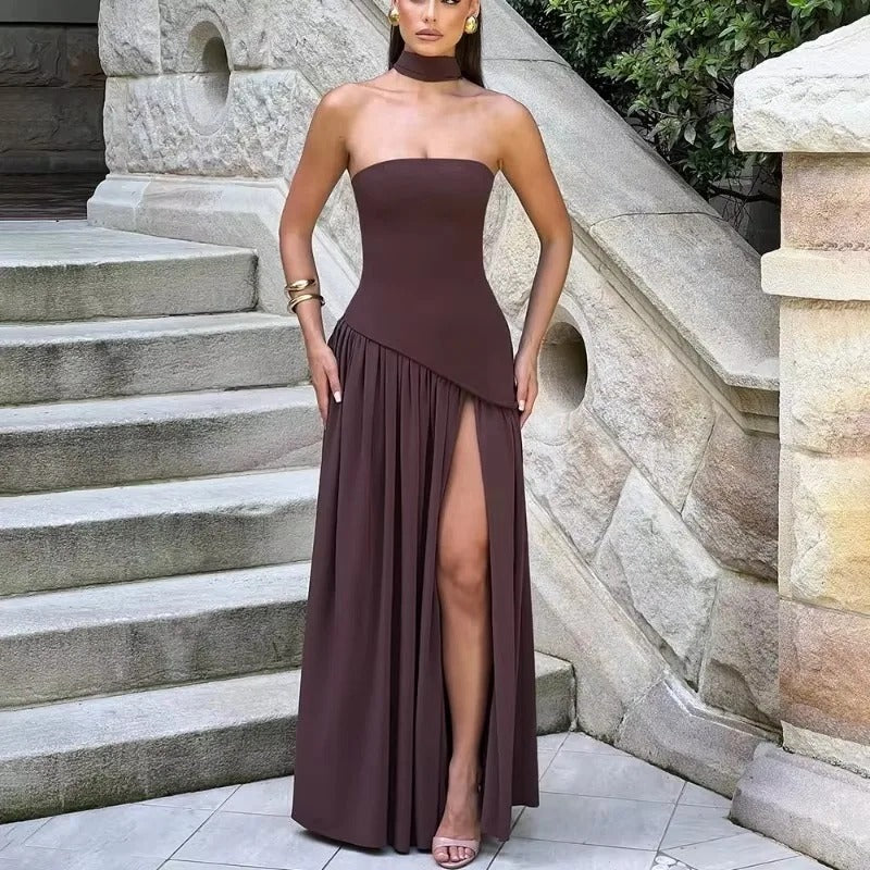 Vestido Longo Tule Yris