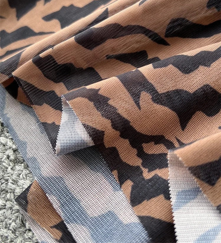 vestidolongotigre, vestidotule , vestidotulelongo , vestidocolocadolngotule ,vestidolongotule