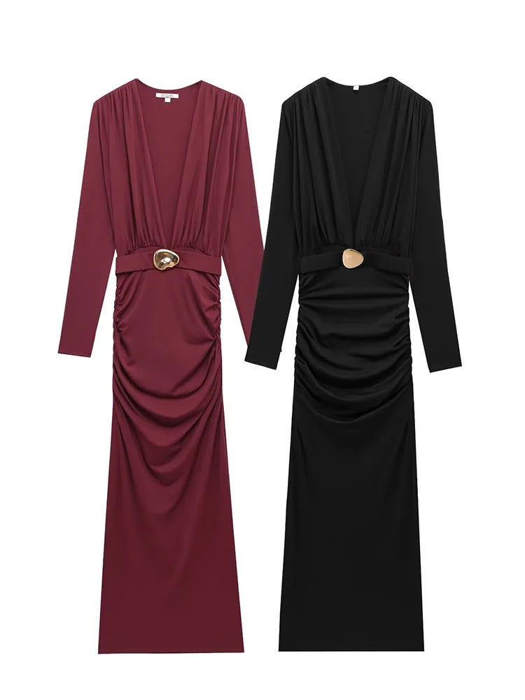 vestido , vestidolongo , vestidodemanga , vestidoinverno , vestidocoleçãoinverno