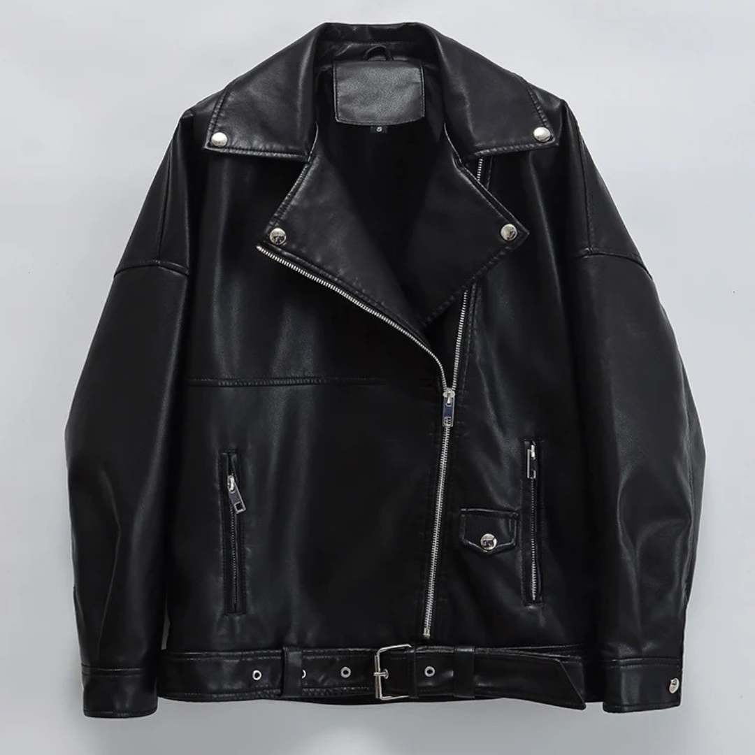 Jaqueta Oversized Couro Sintético