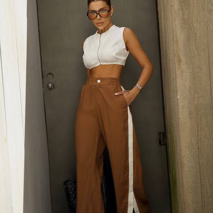 Conjunto Cropped e Calça Florença - Sale