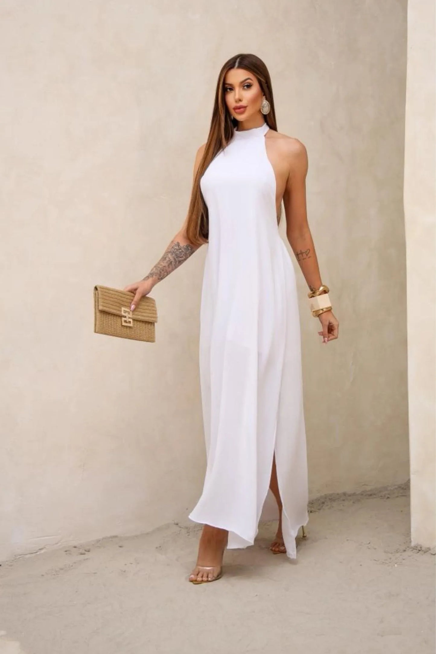 Vestido Longo Côte Blanche