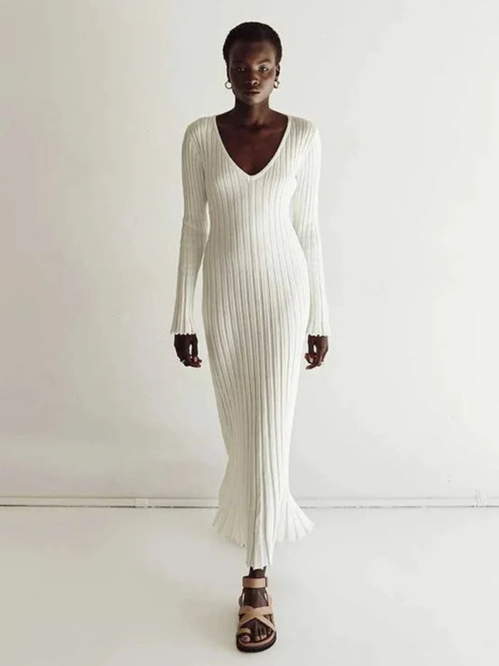 Vestido Longo Elegance Knit