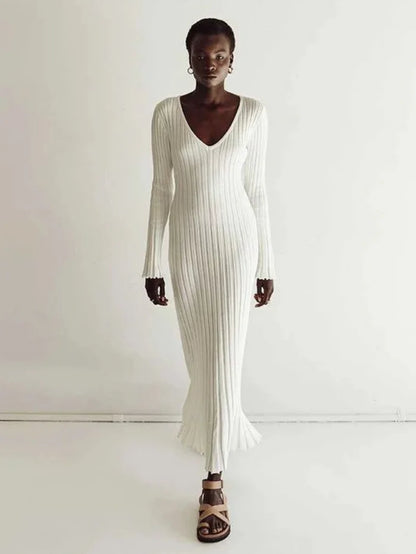 Vestido Longo Elegance Knit