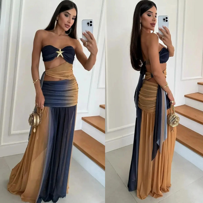 vestido , vestidoestreladomar , vestidolongotule