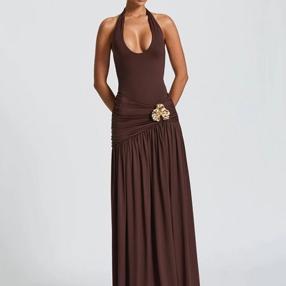 Conjunto Solène Body e Saia Longa