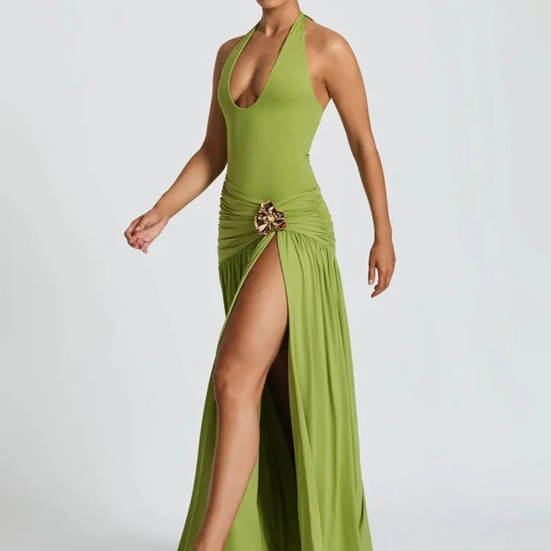 Conjunto Solène Body e Saia Longa