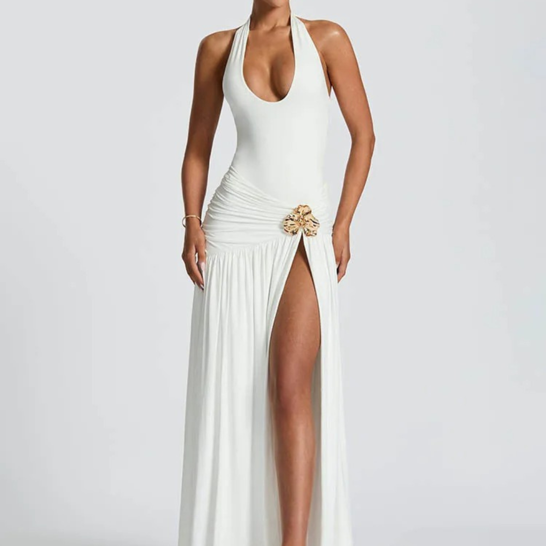 Conjunto Solène Body e Saia Longa