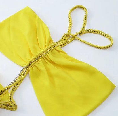 vestido , vestidoamarelolongo ,vestidolongoamarelo 