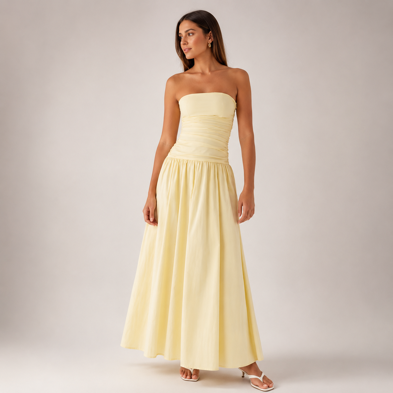 Vestido Longo Tomara que Caia - Outono Inverno l CAROL ESPAÇO FASHION