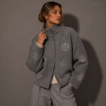 Casaco Snow Crystal - Outono Inverno l CAROL ESPAÇO FASHION