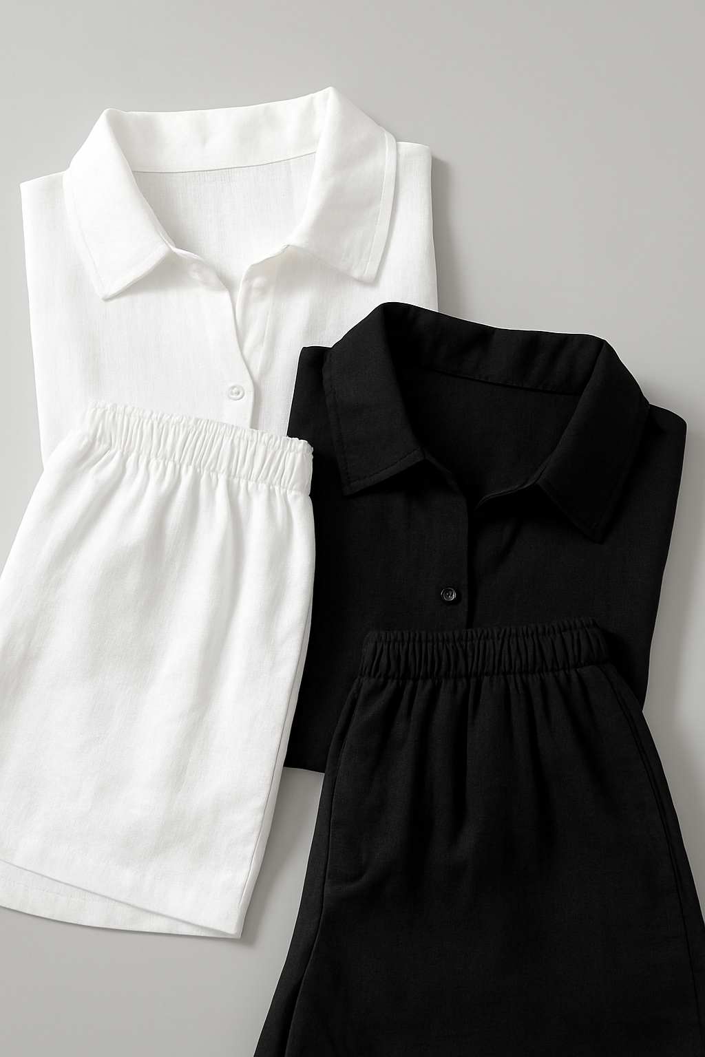 Conjunto Linho Camisa e Short