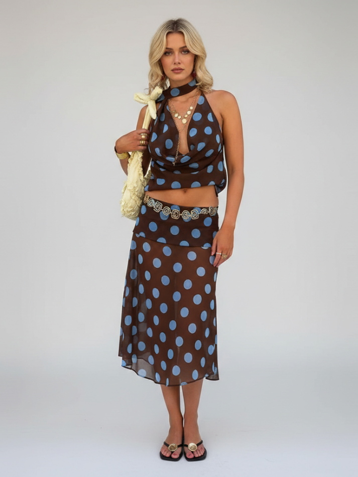 Conjunto Polka Soul - Alfaiataria l CAROL ESPAÇO FASHION