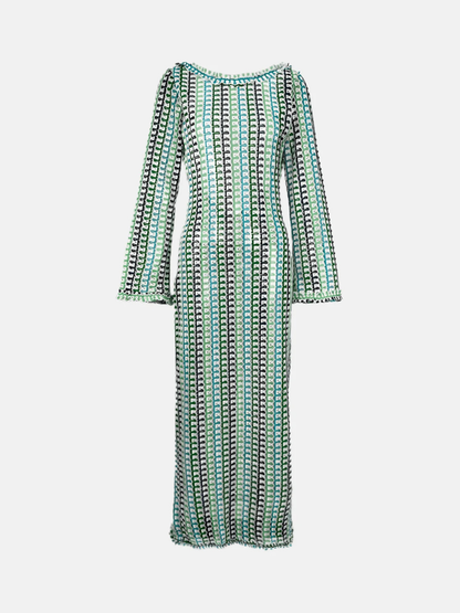 Saida de Praia Vestido Longo Costa Nua Angra - Moda Praia l  CAROL ESPAÇO FASHION