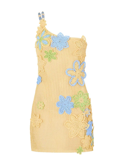 Saída de Praia Crochet Flowers - Moda Praia l CAROL ESPAÇO FASHION
