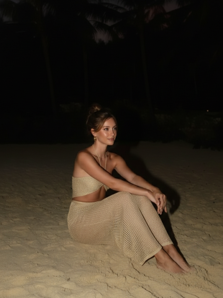 Vestido Crochet Summer Chic