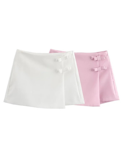 Short Saia Envelope com Laços