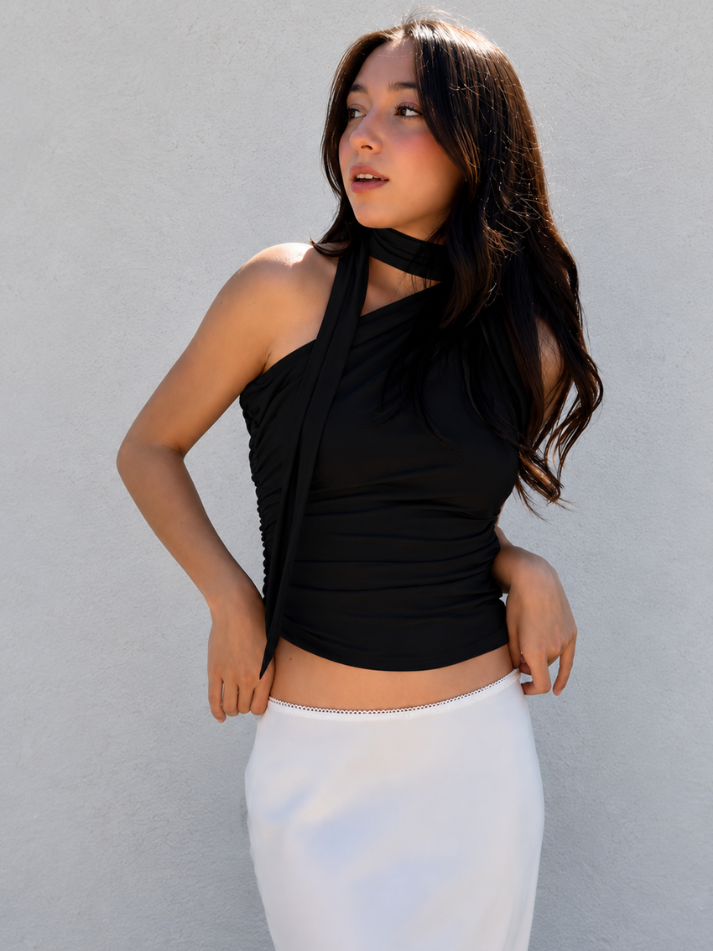 Blusa Gola Choker - Moda Festa l CAROL ESPAÇO FASHION