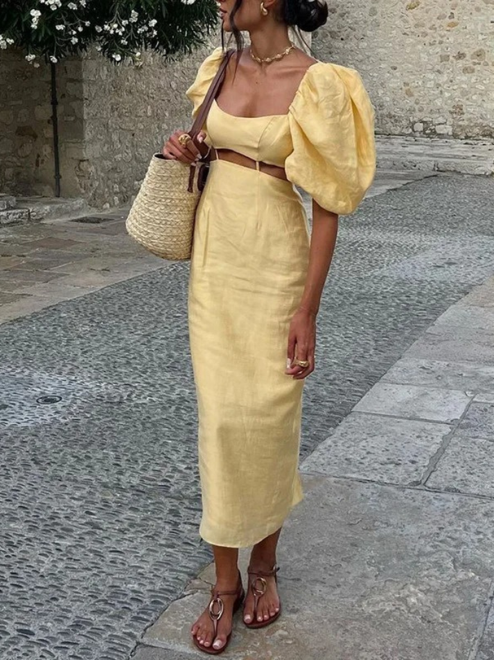 vestido , vestidomidi , vestidosocialmidi , vestidoamareloomidi