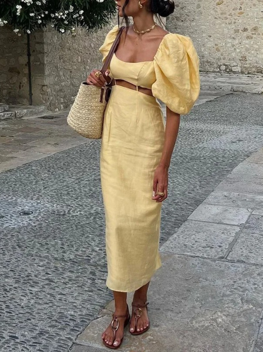 vestido , vestidomidi , vestidosocialmidi , vestidoamareloomidi