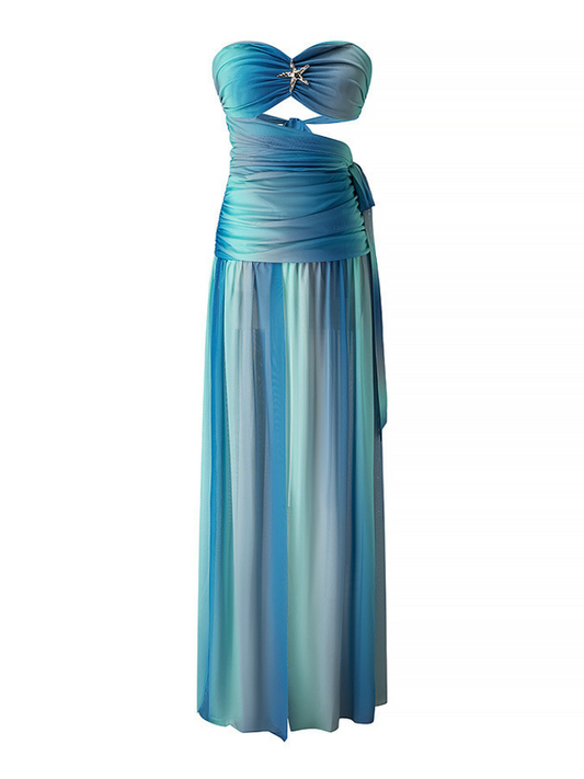 Vestido Longo Sereia dos Mares