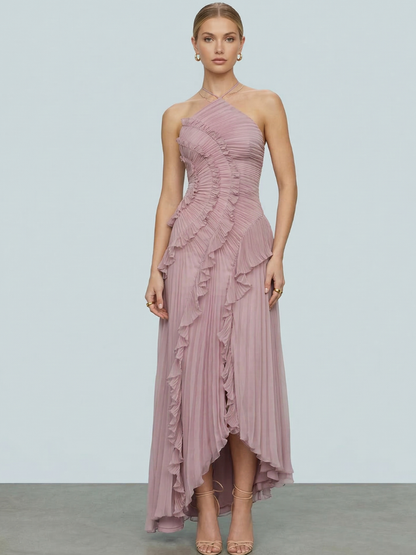 Vestido Amélie Plissado