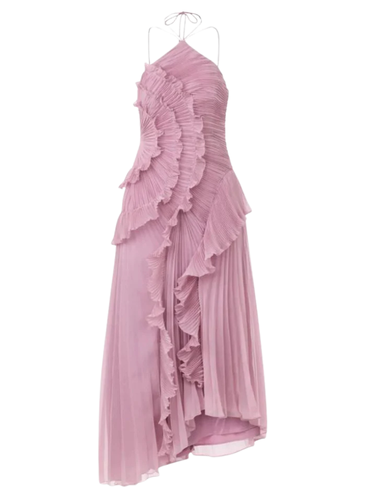 Vestido Amélie Plissado