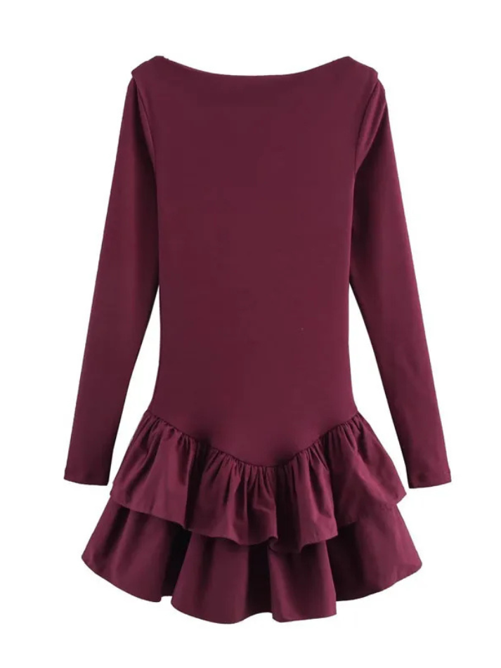 Vestido  Colegial  Manga Longa