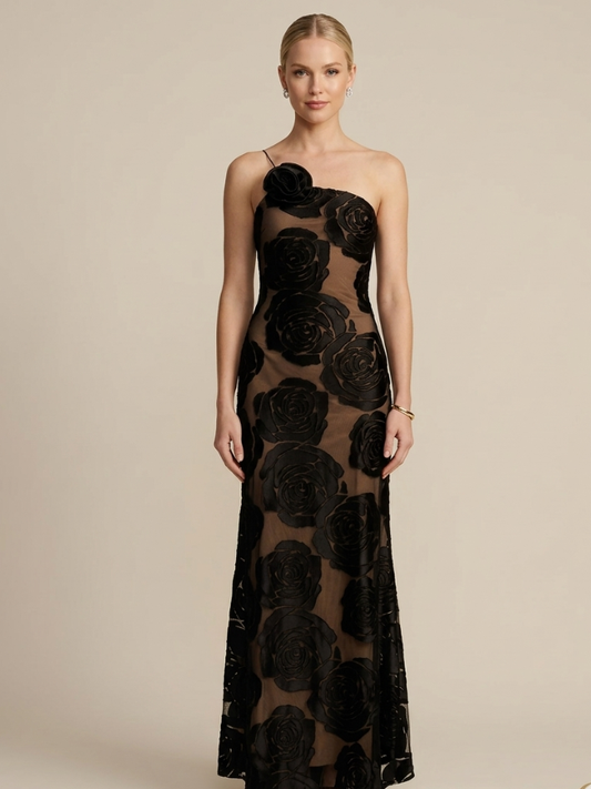 Vestido Longo de Tule