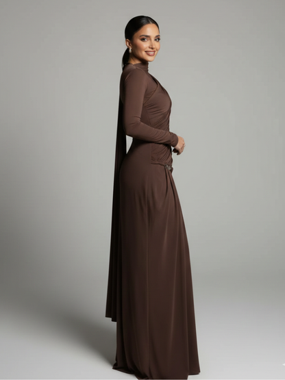 Vestido Longo Divine Drape