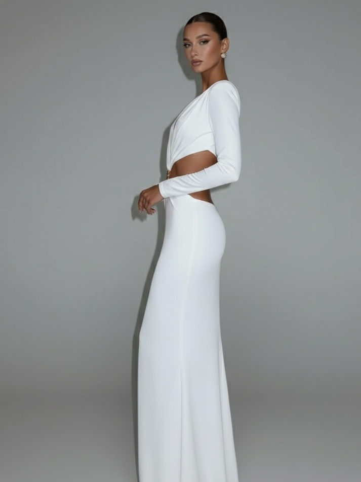 Vestido Diva Cutout - Moda Festa l CAROL ESPAÇO FASHION