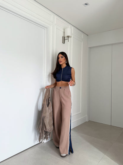 Conjunto Cropped e Calça Florença - Sale
