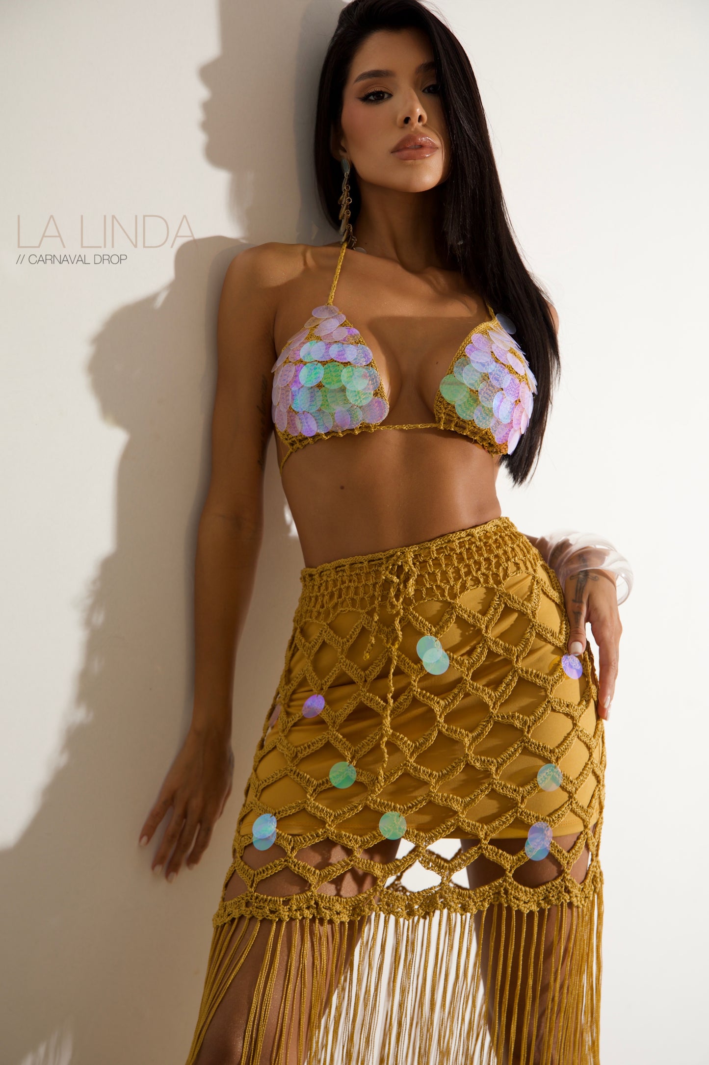 Conjunto Croche Carmel - Moda Resort l CAROL ESPAÇO FASHION