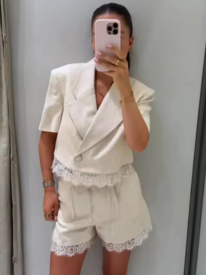 Conjunto Alfaiataria  Chic - Casual Chic l CAROL ESPAÇO FASHION