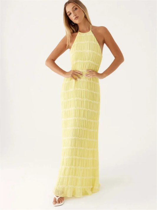 Vestido Longo Bohiana Western - Moda Praia l CAROL ESPAÇO FASHION