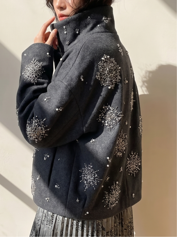 Casaco Snow Crystal - Outono Inverno l CAROL ESPAÇO FASHION